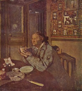 امرأة مع وعاء حوالي 1897 ، c1897 ، 1946 بواسطة إدوارد فويلارد