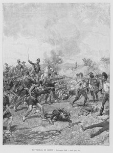 معركة جويتو ، 30 مايو 1848 (نقش)