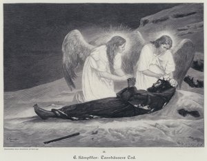 موت تانهاوزر (نقش) بواسطة إدوارد كيمبفر