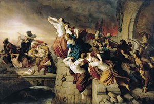 نهب ماغدبورغ 1852-1860. بواسطة إدوارد شتاينبروك