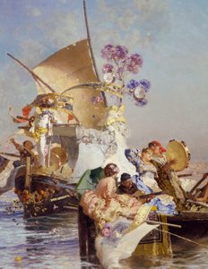 The New Song With Words and Music, by Edoardo Dalbono, detail