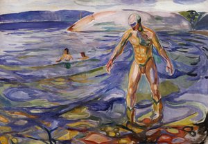 Bathing man بواسطة Edvard Munch