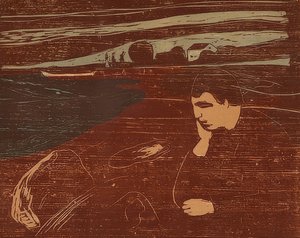 حزن الثالث. 1902 بواسطة إدوارد مونش