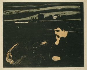 حزن الثالث ، 1902 بواسطة إدوارد مونش