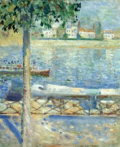 نهر السين في Saint-Cloud بواسطة إدوارد مونش