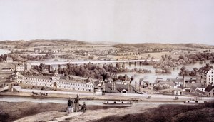 منظر من جامبلز هيل ، ريتشموند ، فيرجينيا ، من "ألبوم فيرجينيا" ، 1858
