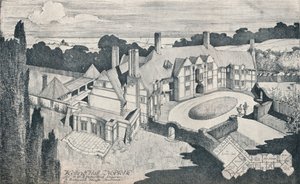 "كيلينج هول ، نورفولك. E Brantwood Maufe، ARIBA، Architect '، c1912 بواسطة إدوارد برانتوود ماوفي