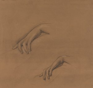 دراسات من أجل يد في حرائق الربوبية بواسطة Edward Burne Jones