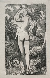 Bacchante أو The Player on The Lyre ، 1829. بواسطة إدوارد كالفرت