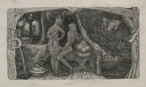 الغرفة Idyll ، 1829. بواسطة إدوارد كالفرت