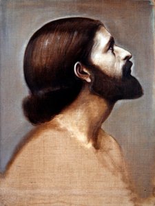 صورة رأس للملك كوبيتوا ، حوالي 1883 - 884 (زيت على قماش غير مقوى) بواسطة إدوارد كولي بورن جونز