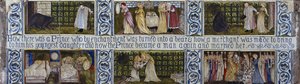 الجمال ولوحة بلاط الوحش ، موريس ، مارشال ، فولكنر وشركاه ، c.1867 بواسطة إدوارد بورن جونز