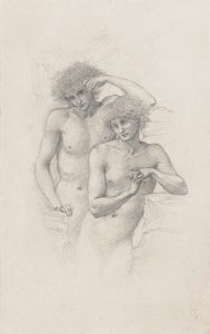 دراسة عراة ذكر ل "آرثر في أفالون" ، ج. 1885