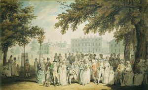 منزل باكنغهام ، حديقة سانت جيمس ، 1790 بواسطة إدوارد دايز