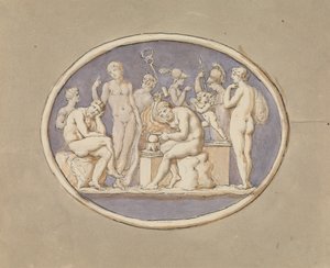 فولكان والآلهة والإلهات بواسطة Edward Francis Burney