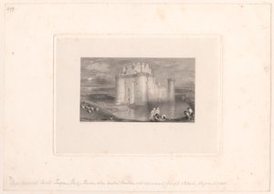 قلعة Caerlaverock بواسطة إدوارد جودال