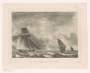 الأسطول البريطاني في البحر Seascapes (عنوان المسلسل) بواسطة إدوارد هيدجز