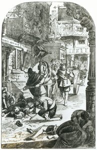 الطاعون العظيم في لندن عام 1665 بواسطة إدوارد هنري كوربولد
