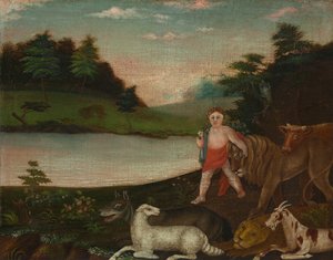 المملكة المسالمة ، ج. 1816-1818. بواسطة إدوارد هيكس