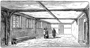 The Guildhall ، ستراتفورد أبون آفون ، وارويكشاير ، 1885. بواسطة إدوارد هال