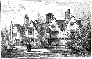 منزل الدكتور جون هول ، ستاتفورد أبون آفون ، وارويكشاير ، 1885.