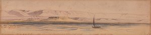 قارب على النيل بواسطة إدوارد لير