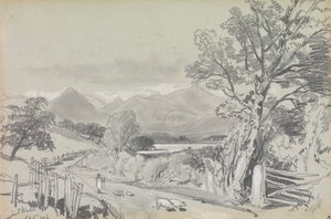 ديروينتواتر، سبتمبر 1836 بواسطة إدوارد لير