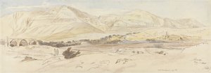 أريحا ، 7 مايو 1858 (157) ، 1858 (مرحاض وقلم وحبر على ورق) بواسطة إدوارد لير