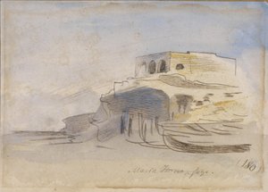 ماسا فورنو ، جوزو ، مالطا ، 1866 بواسطة إدوارد لير