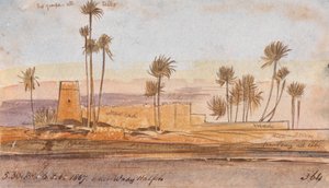 بالقرب من وادي حلفا بواسطة إدوارد لير