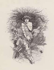 رسم توضيحي للأطفال الصغار بواسطة تشارلز كينجسلي (نقش) بواسطة إدوارد لينلي (بعد) سامبورن
