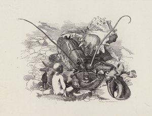رسم توضيحي للأطفال الصغار بواسطة تشارلز كينجسلي (نقش) بواسطة إدوارد لينلي (بعد) سامبورن
