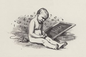 رسم توضيحي للأطفال الصغار بواسطة تشارلز كينجسلي (نقش) بواسطة إدوارد لينلي (بعد) سامبورن