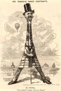 "" (الكسندر) غوستاف إيفل (1832-1923) مهندس مدني فرنسي بواسطة إدوارد لينلي سامبورن