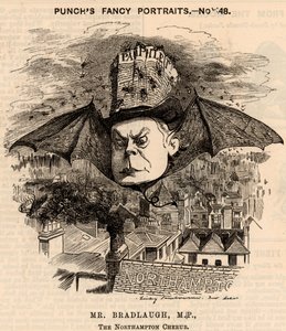 Charles Bradlaugh (1833-1891) بواسطة إدوارد لينلي سامبورن