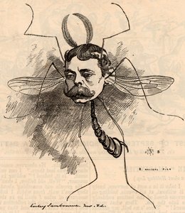 اللورد راندولف هنري سبنسر تشرشل (1849-1895) بواسطة إدوارد لينلي سامبورن