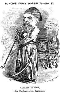 ريتشارد فرانسيس بيرتون ، مستكشف إنجليزي ومستشرق ، 1882