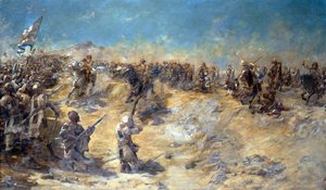 المسؤول عن 21 لانسر في معركة أم درمان في 2 سبتمبر 1898 ، 1899
