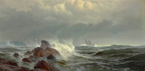 أوف نورمانز ويل 1872 (زيت على قماش)