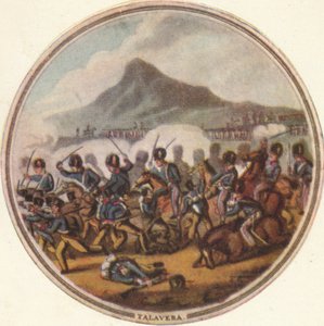 معركة تالافيرا ، 1815 ، 1910 بواسطة إدوارد أورم