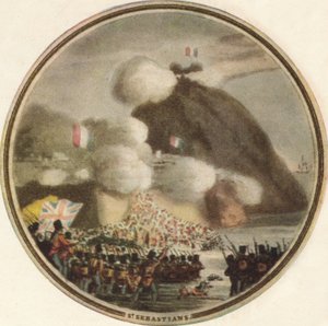 اقتحام القديس سيباستيان ، 1815 ، 1910 بواسطة إدوارد أورم