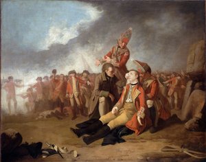 وفاة الجنرال وولف 1763
