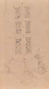 رسم النصب بواسطة إدوارد بريتي