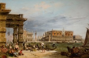 ريالتو ، البندقية ، 1864.