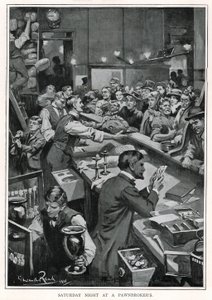 ليلة السبت في Pawnbrokers
