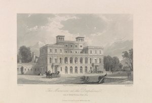 القصر في Deepdene. مقعد هنري توماس هوب ، إسق.