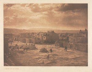 الحافظة السادسة عشر، اللوحة 565: يوم عيد في أكوما بواسطة مطبعة الجامعة
