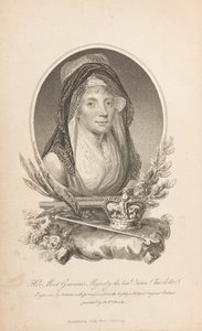 الملكة شارلوت (1806-10) بواسطة إدوارد سكريفن