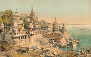 Benares على نهر الغانج ، 1892 ، 1904