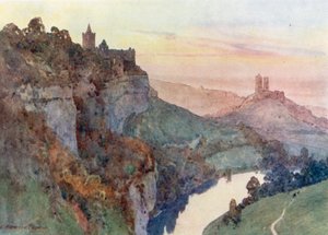 رودلسبورغ وسالك (طباعة حجرية ملونة) بواسطة إدوارد ثيودور كومبتون